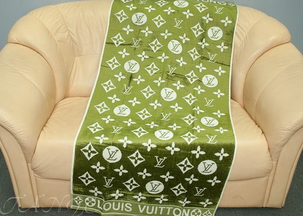 Пляжное полотенце Louis Vuitton Green