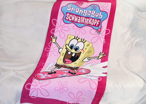 Пляжное полотенце SpongeBob 3