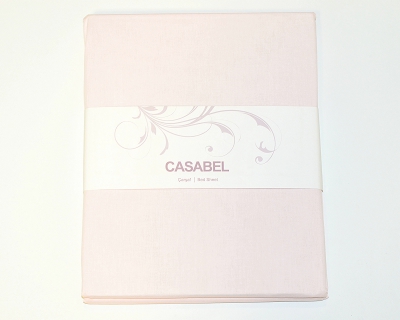 Простыня CASABEL 220х240 Light Pink
