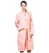 Вафельный банный халат SL L (50) персиковый