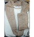 Банный мужской халат SL Бамбук XХL (54) кремовый