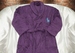 Махровый халат PoloClub Purple